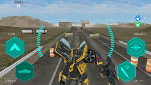 Машина в бою с игрой TRANSFORMERS AGE OF EXTINCTION для Андроид
