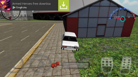 Lada Racing Simulator 2106 - суровые столкновения