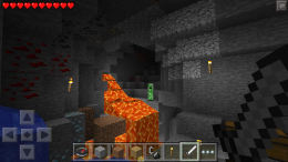 Minecraft PE - пещера
