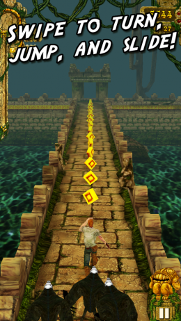 Temple Run - геймплей