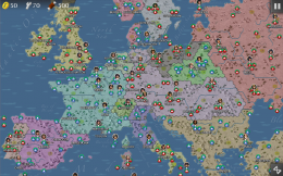 European War 4: Napoleon - карта