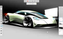 Машина - Autodesk SketchBook для Android