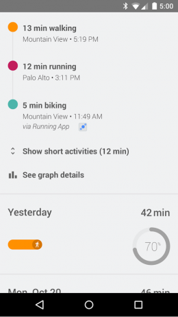 ИнформацияGoogle Fit