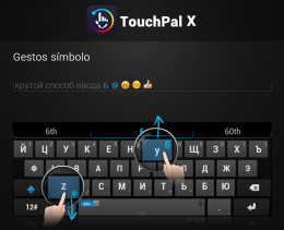 Быстрый ввод - TouchPal X Keyboard+Free Emoji для Android