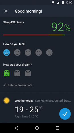 Оценка - Sleep Better with Runtastic для Android