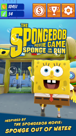 SpongeBob: Sponge on the Run - красочный раннер