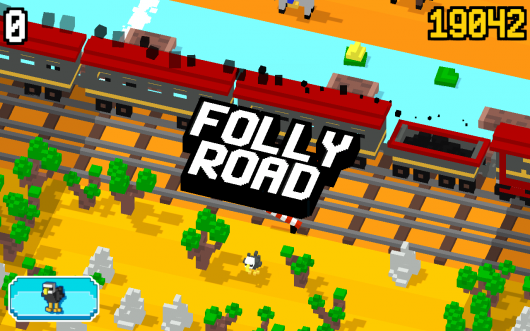 Folly Road – Crossy - пиксельное испытание