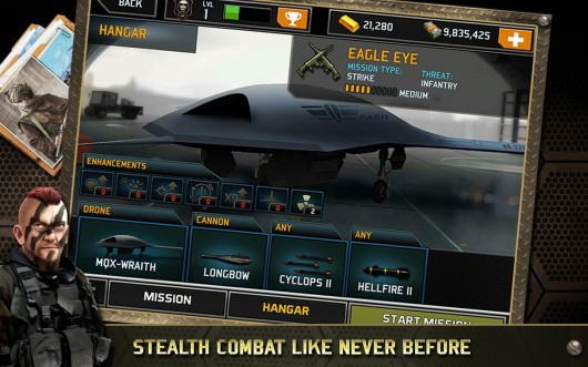 Drone : Shadow Strike - полеты дронов