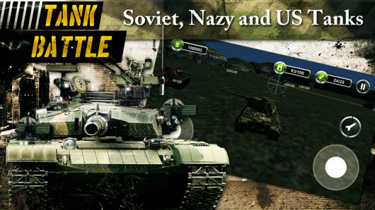  Tank Battle 3D: World War II - суровая война танков