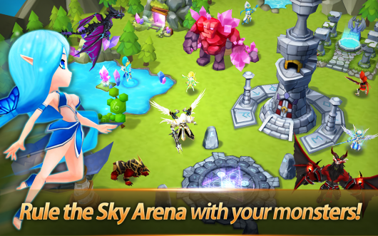 Summoners' War: Sky Arena - крутые маги вселенной