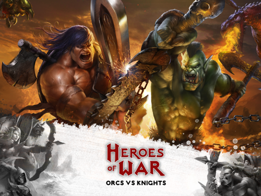 Heroes of War: Orcs vs Knights - новые герои