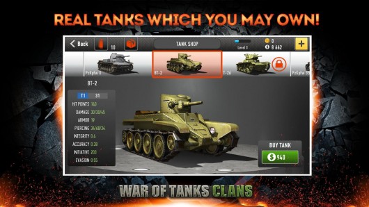 War of Tanks: Clans - суровые танки