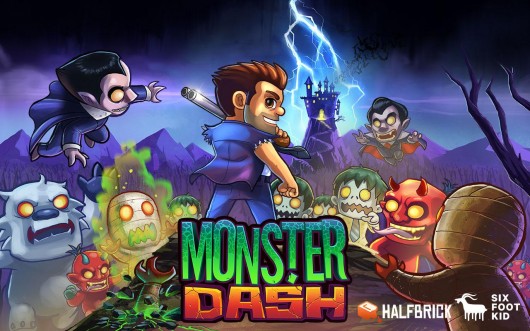 Monster Dash - уничтожение монстров
