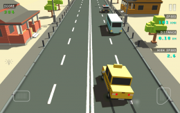 Blocky Traffic Racer - игра