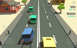 Blocky Traffic Racer - игра