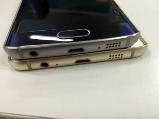 Сравнение габаритов Samsung Galaxy S6 edge Plus и Samsung Galaxy S6 edge
