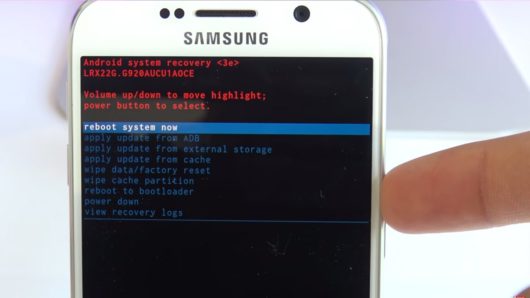 Recovery Mode на Samsung Galaxy S6